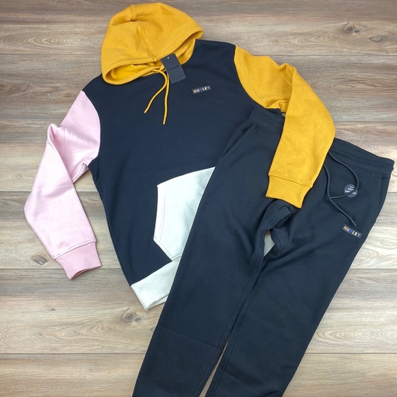 🔷🔹 HURLEY COLOR BLOKED JOGGER OUTFIT 🔹🔷 - Picture 4 of 14